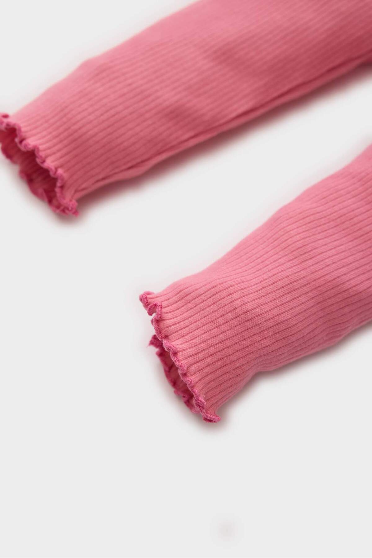 Defacto Düz Paça Fitilli Kaşkorse Basic Düz Tayt Kız Bebek Z4676A225SP fotoğrafı 3 (önizleme)