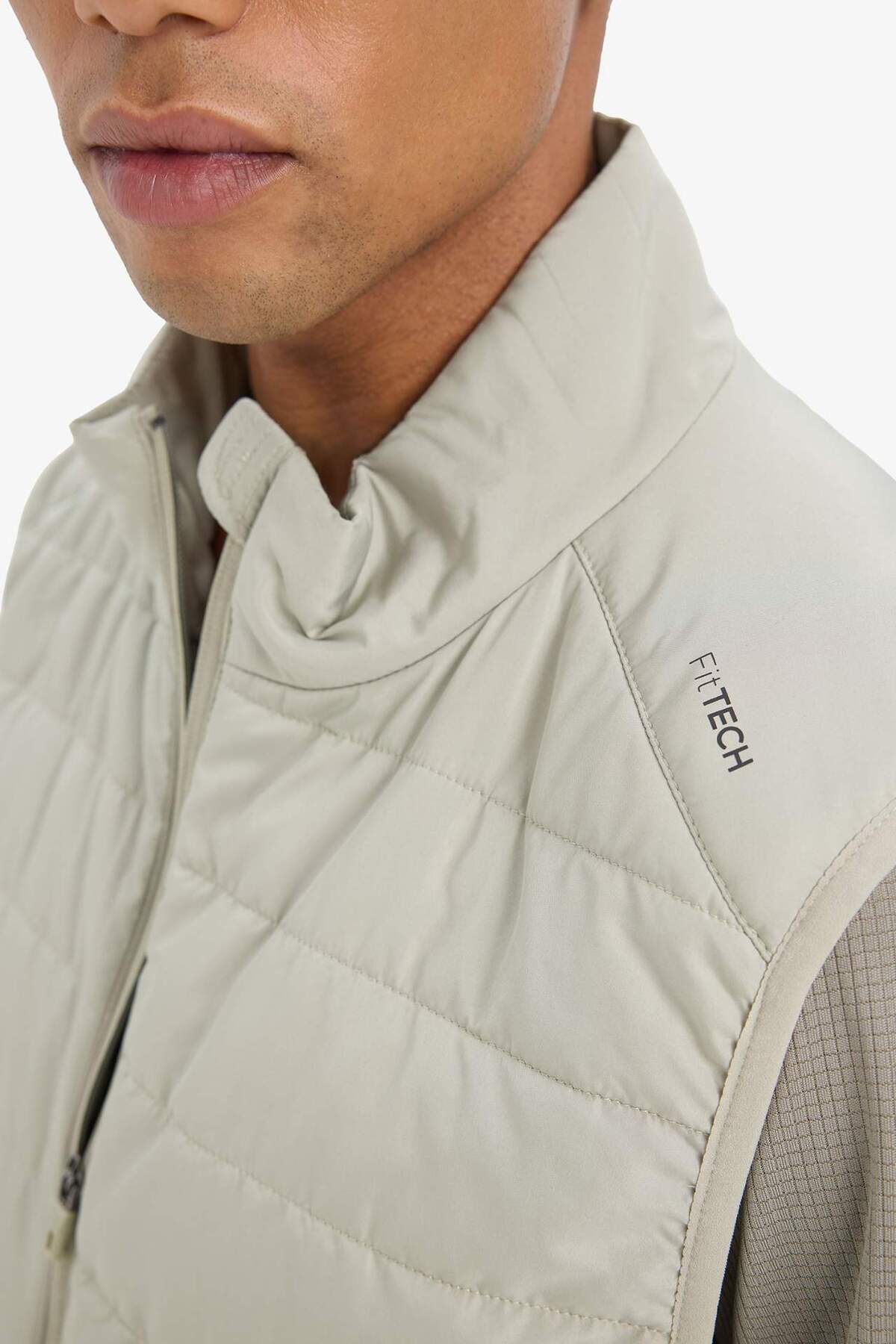 Defacto  Su İtici Rüzgar Geçirmez Regular Fit Fermuarlı Cepli Yelek D6177AX25SP - Görsel 7