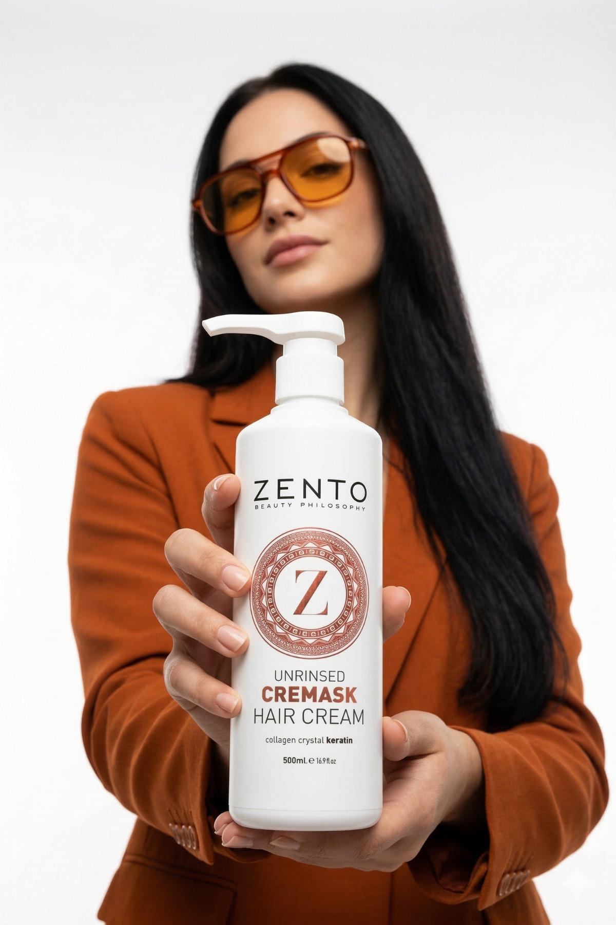 Haır Cream Cremask Durulanmayan Saç Bakım Kremi 500 ml — zento0010 — تصویر 2 از 8