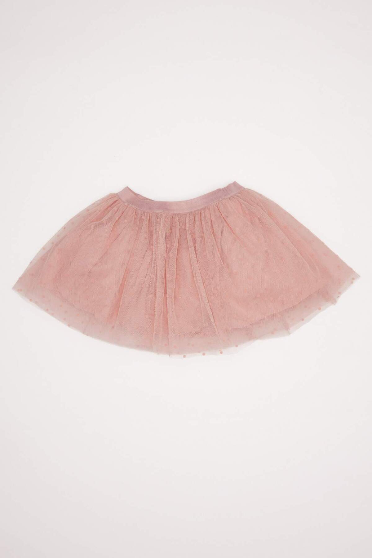 Defacto Kız Bebek 2'li Takım Parlak Baskılı Sweatshirt Tütü Etek D6269A524WN fotoğrafı 2 (önizleme)