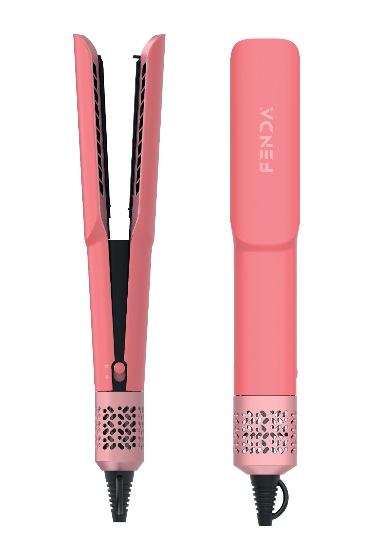 Fenda Professional Air-Blown Hair Straightener Pomegranate Flower