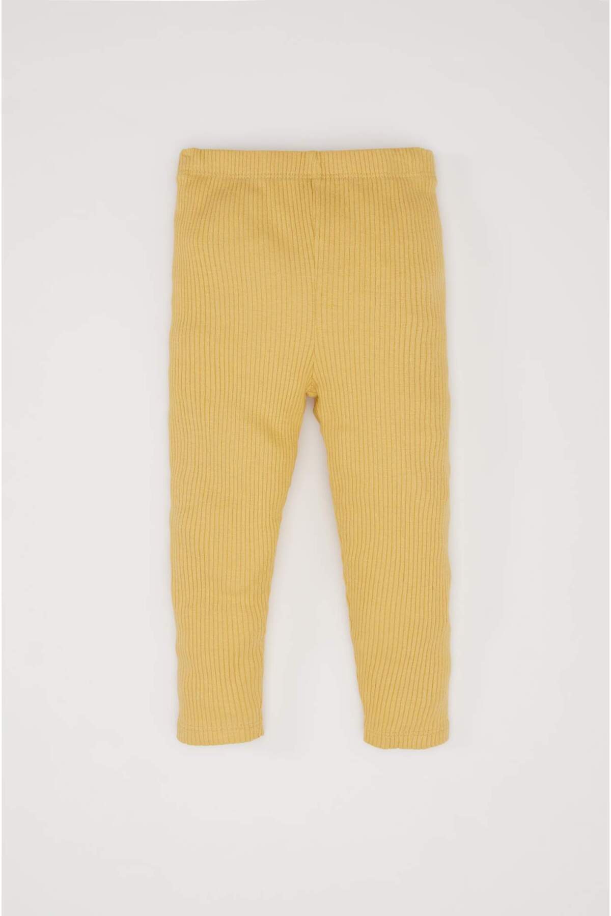 Defacto Kız Bebek 2li Takım Dokuma Etiketli Sweatshirt Beli Lastikli Tayt E2216A524WN fotoğrafı 2 (önizleme)