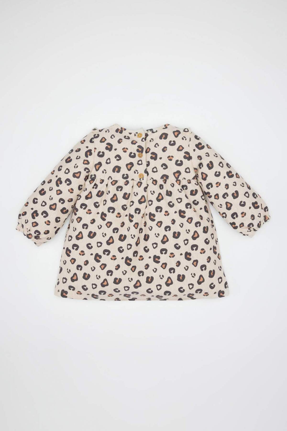 Defacto Kum Kız Çocuk Elbise D5634A5/BG744 fotoğrafı 5 (önizleme)