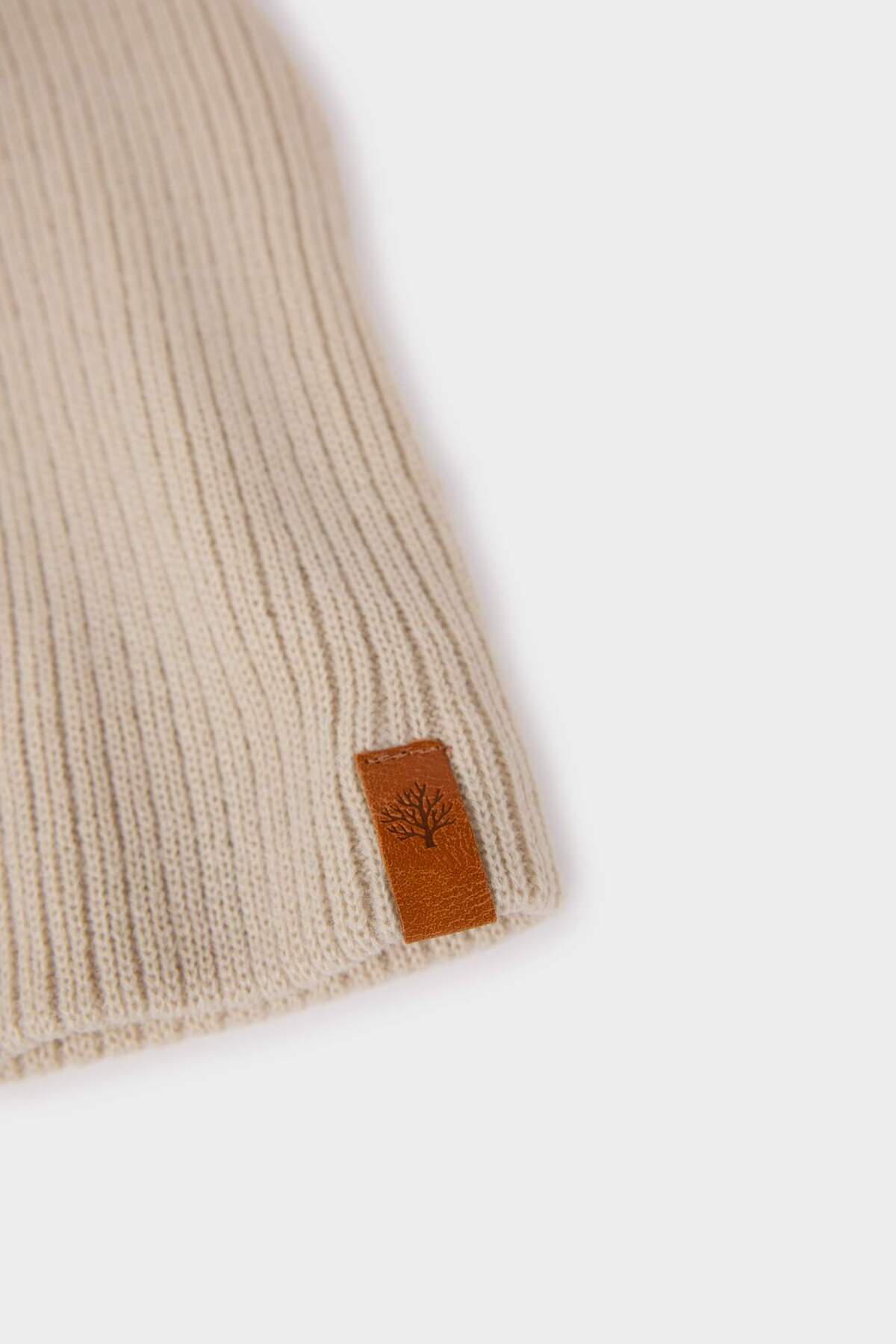 Defacto  Erkek Basic Düz Triko Bere R6055AZ24WN - Görsel 2