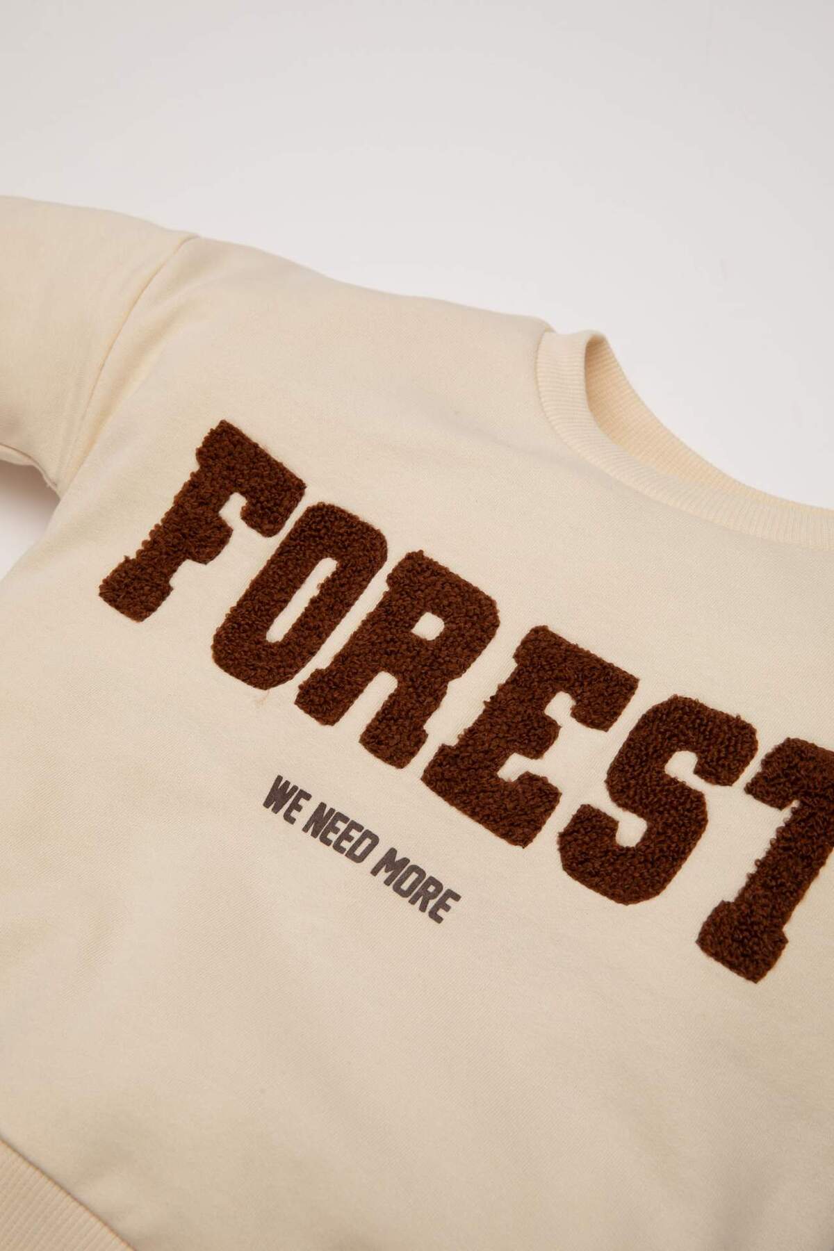 Defacto 2li Takım Baskılı Sweatshirt Eşofman Altı Erkek Bebek D6257A5NS fotoğrafı 3 (önizleme)