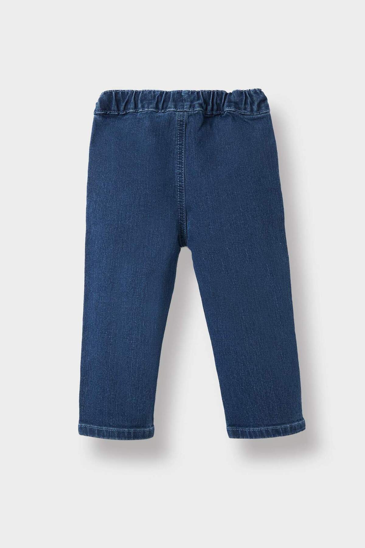 Defacto Erkek Bebek Beli Lastikli Basic Düz Jean Pantolon D2520A524AU fotoğrafı 4 (önizleme)