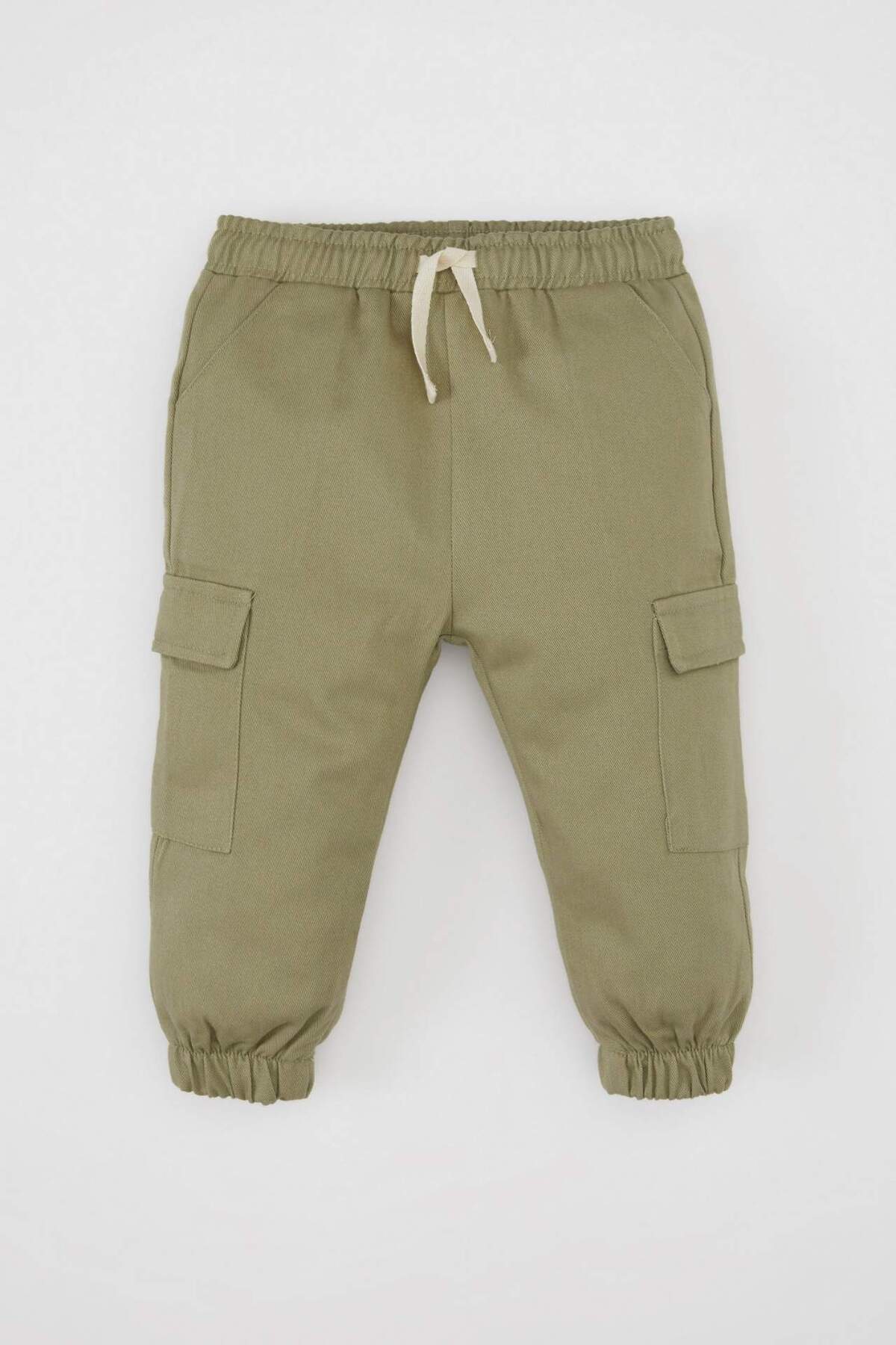 Defacto Erkek Bebek 2li Takım Baskılı Sweatshirt Kargo Cepli Beli Lastikli Pantolon D3348A524AU fotoğrafı 2 (önizleme)