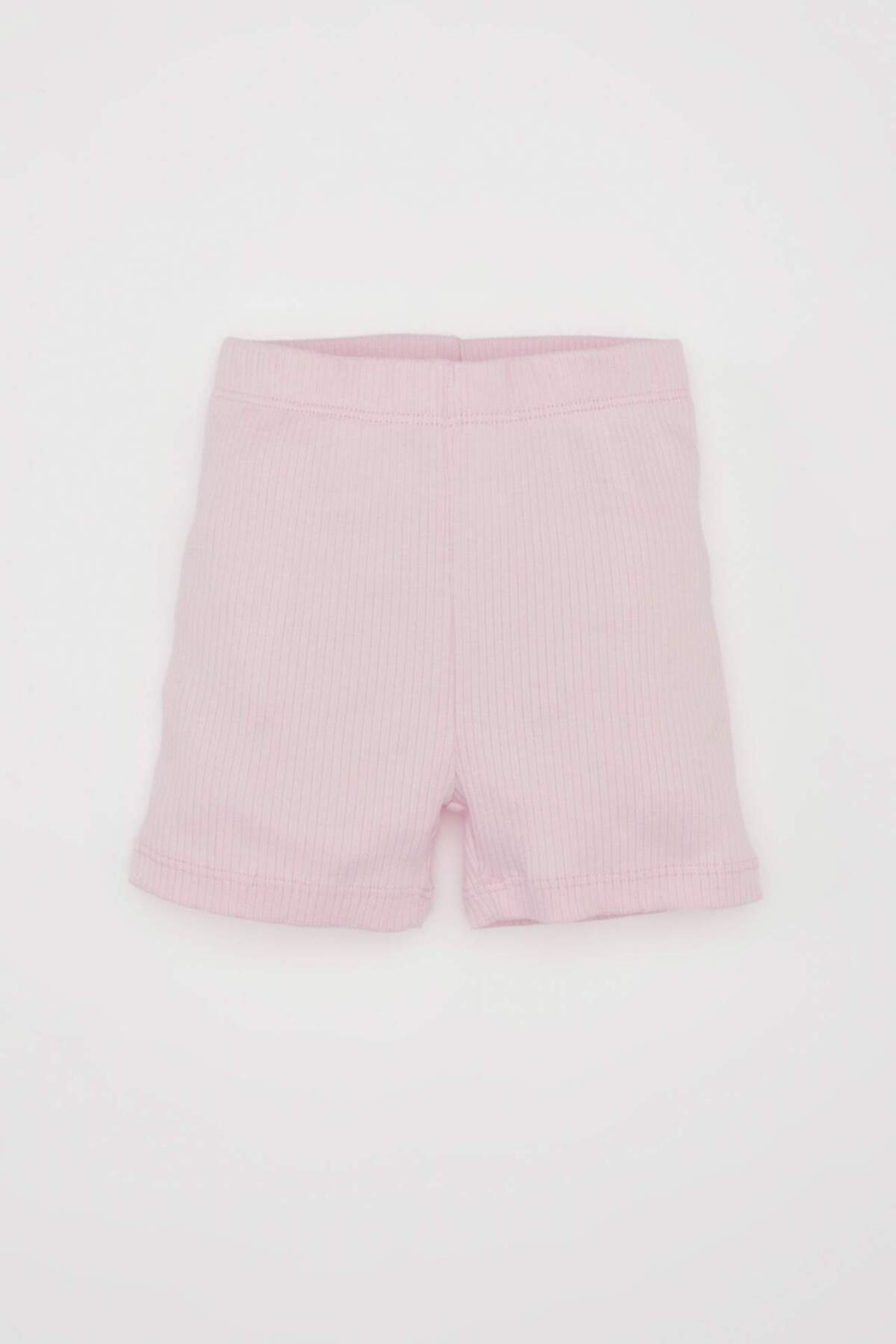 Defacto Kız Bebek 2li Takım Disney Prenses Penye Bisiklet Yaka Kısa Kollu Tişört Şort C8641A524SM fotoğrafı 2 (önizleme)