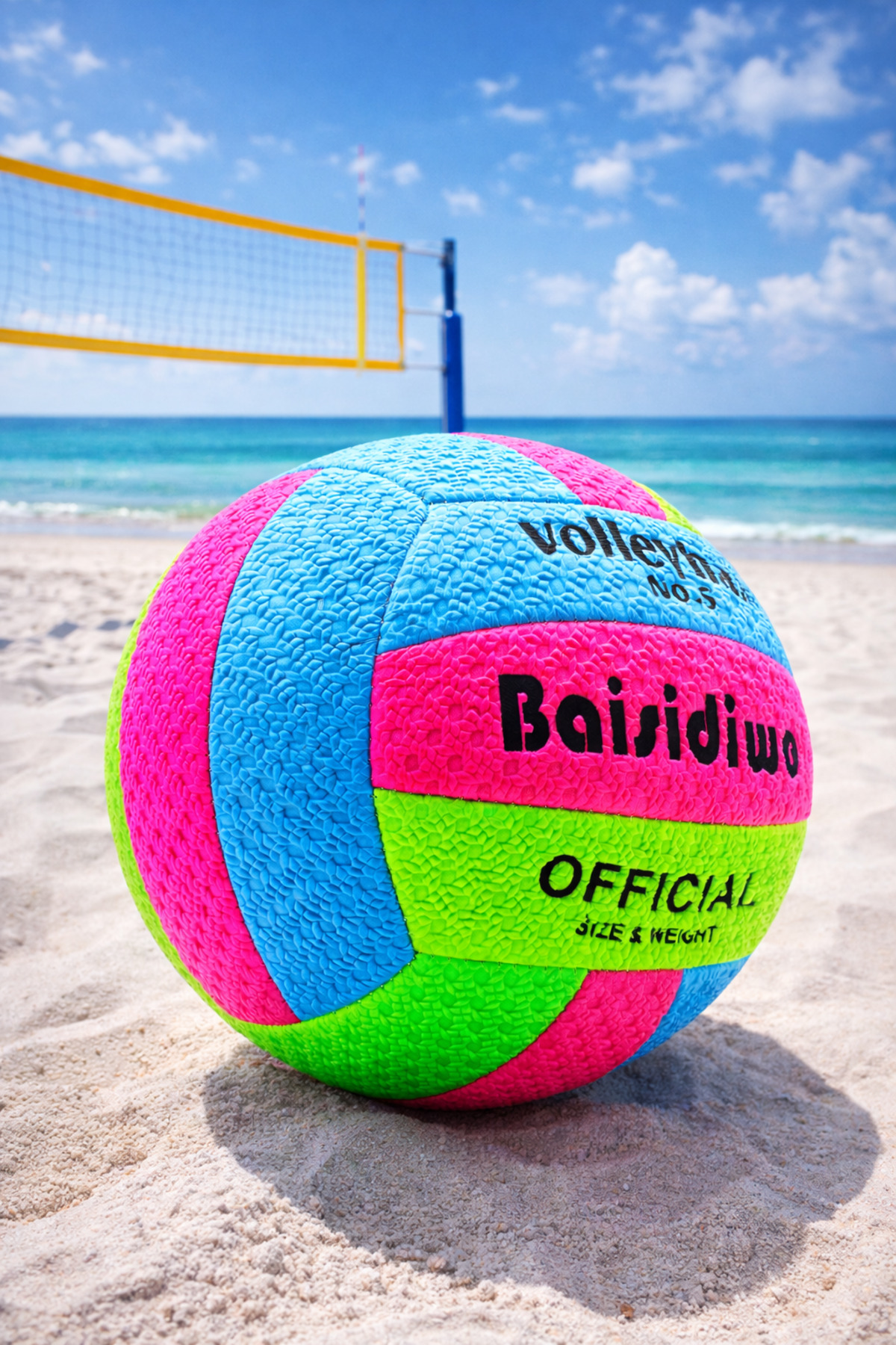 İMVULA Voleybol Topu Soft Touch İç ve Dış Mekan Renkli Voleybol