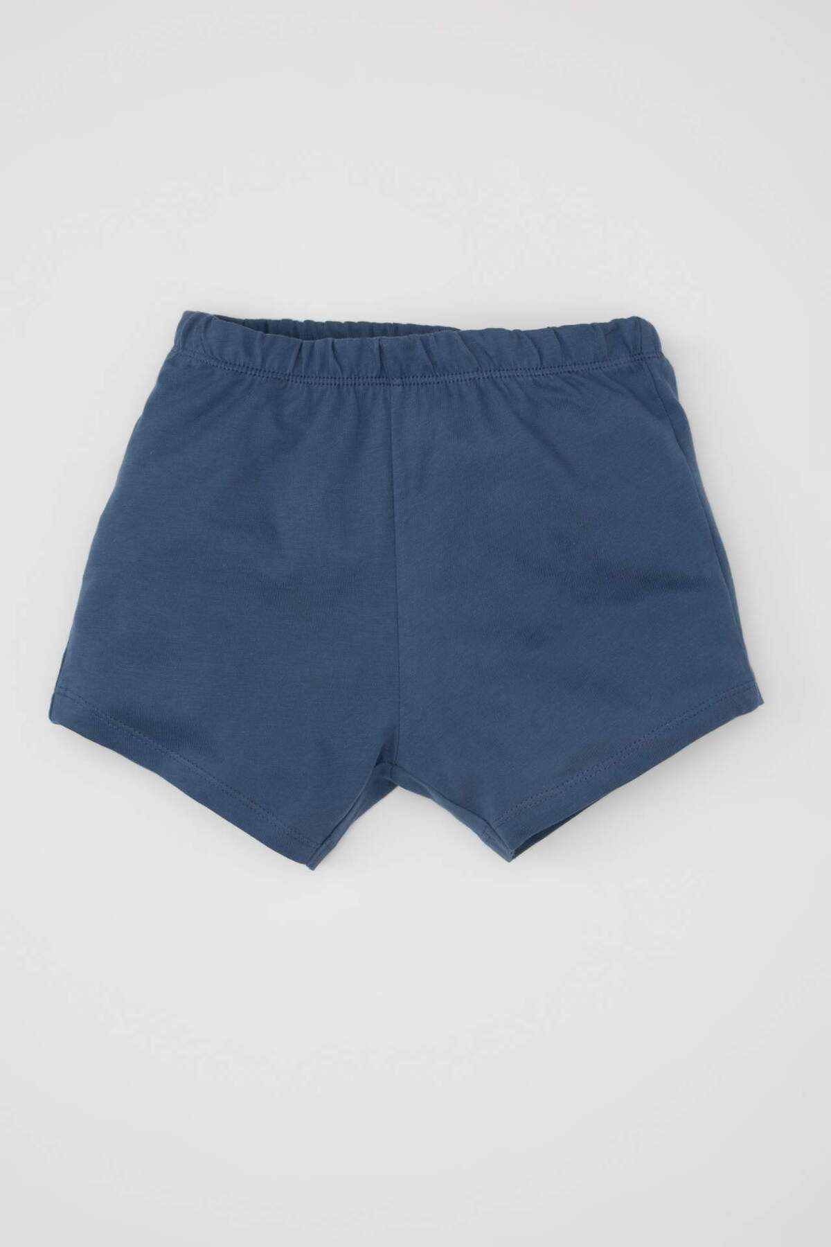 Defacto Erkek Bebek 2li Takım Baskılı Kısa Kollu Tişört Üst Beli Lastikli Kısa Şort Alt C6082A524SM fotoğrafı 2 (önizleme)