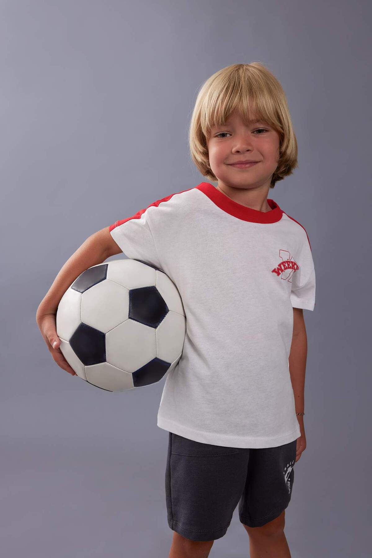 Defacto Baskılı Şort Erkek Bebek D1490A524SM fotoğrafı 5 (önizleme)