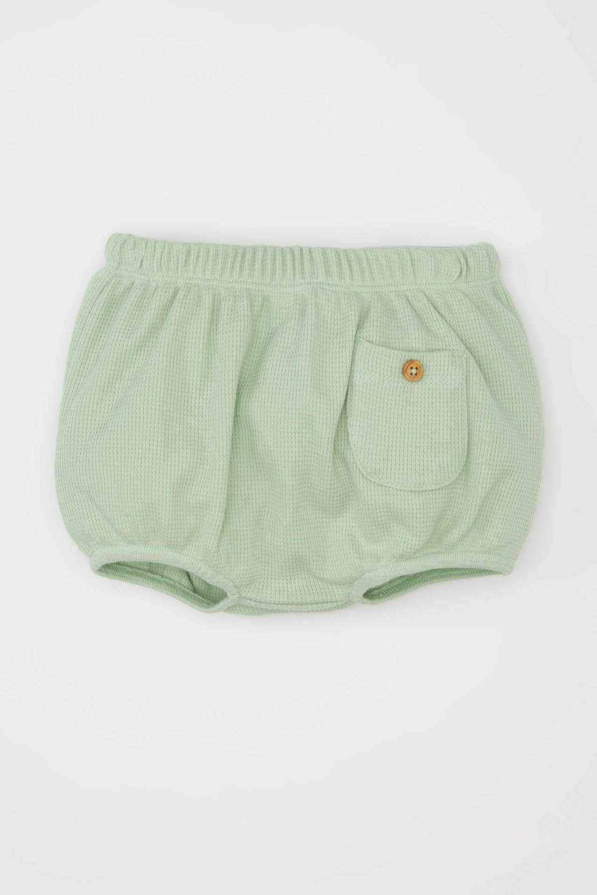 Defacto Erkek Bebek 2li Takım Dinazor Desenli Waffle Kısa Kollu Tişört Üst Beli Lastikli Şort Alt C8329A524H fotoğrafı 2 (önizleme)