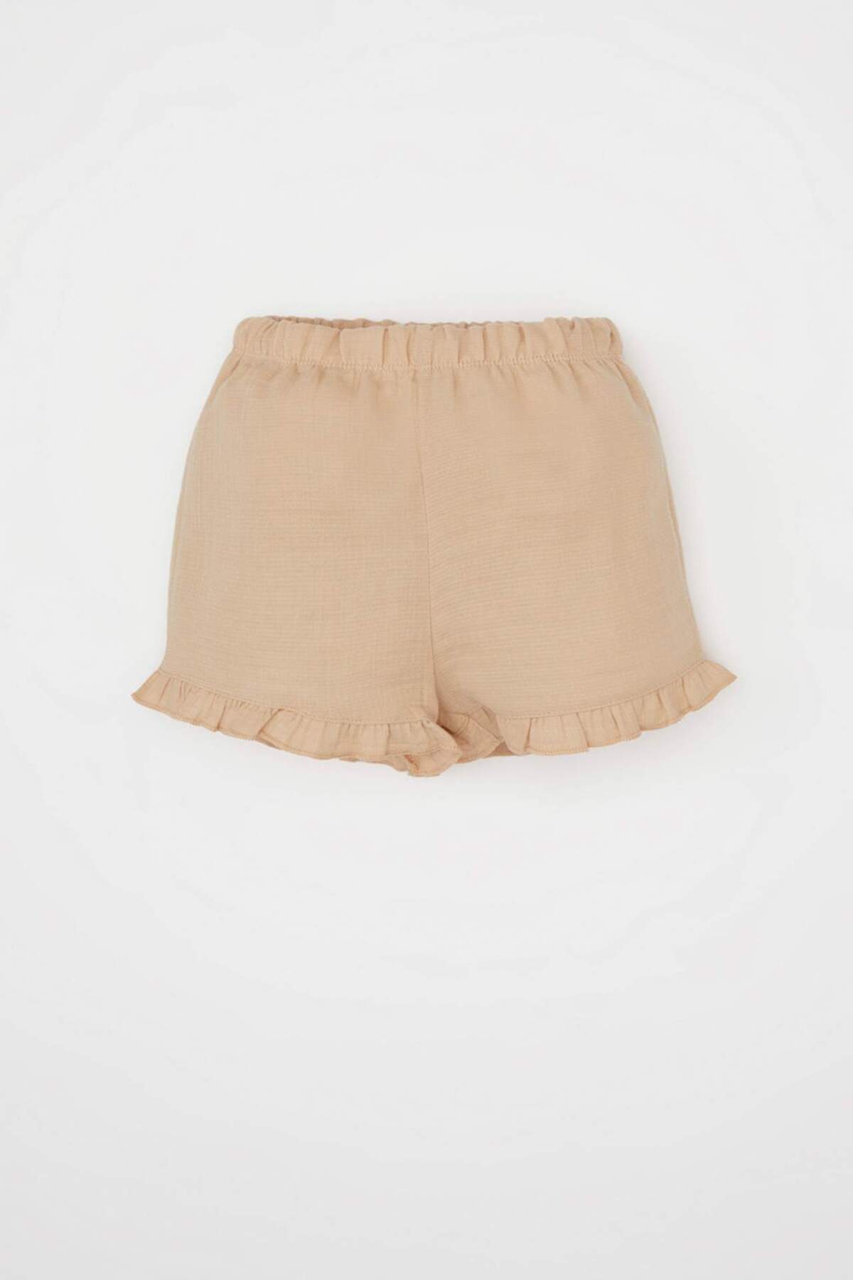 Defacto Kız Bebek 2li Takım Çiçekli Müslin Askılı Bluz Şort C8703A524SM fotoğrafı 2 (önizleme)