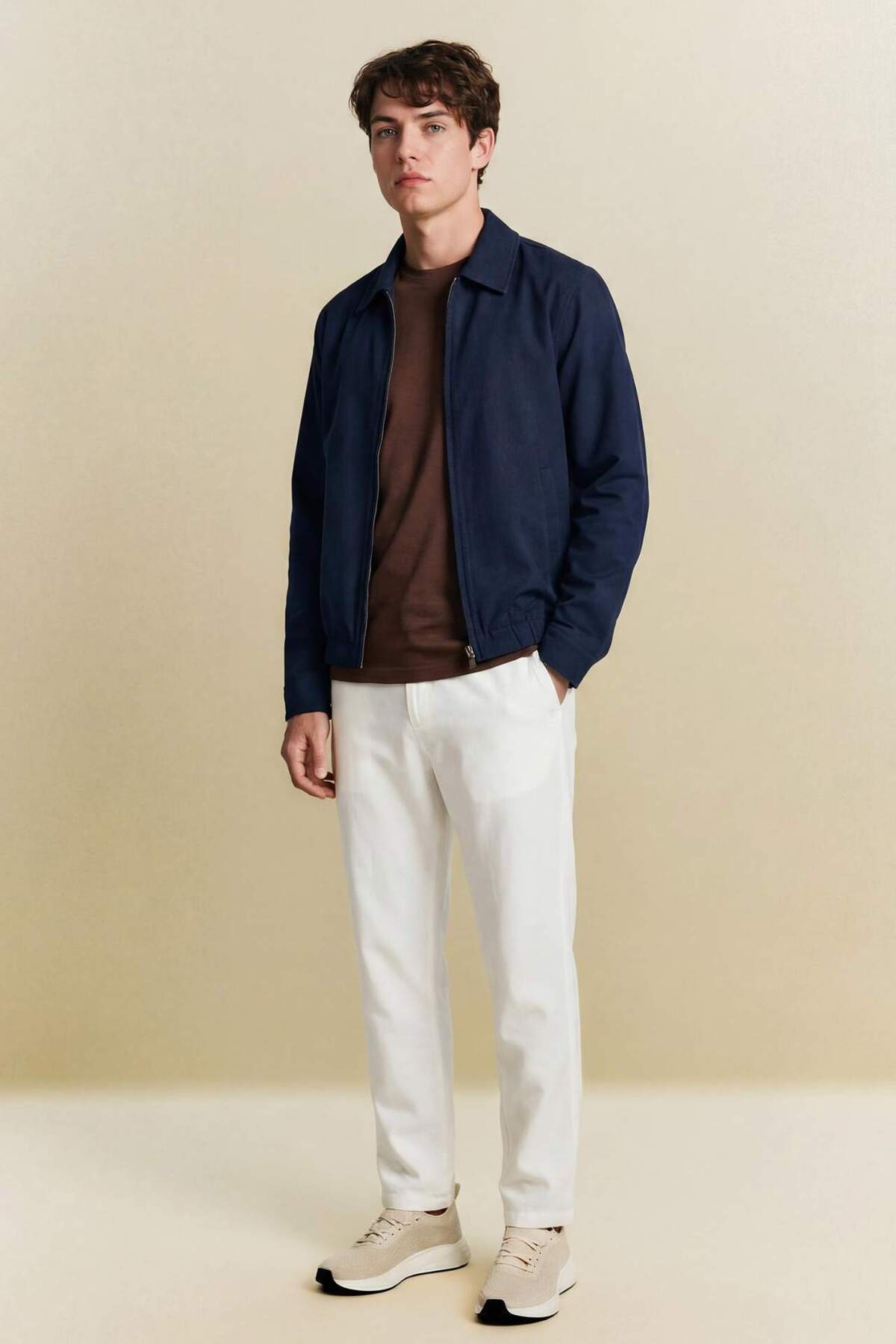 DeFacto Ultra Yumuşak Yazlık Jogger Fit Basic Cepli Dar Paça Pantolon B4091AX24SP