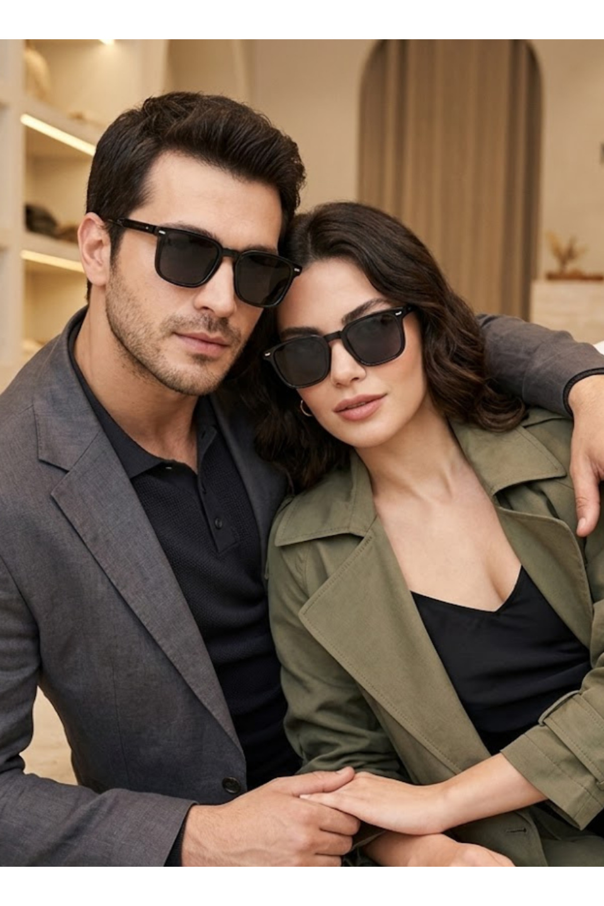 WATCHOFROYAL LORRAINE SİYAH UNISEX GÜNEŞ GÖZLÜĞÜ görsel 8