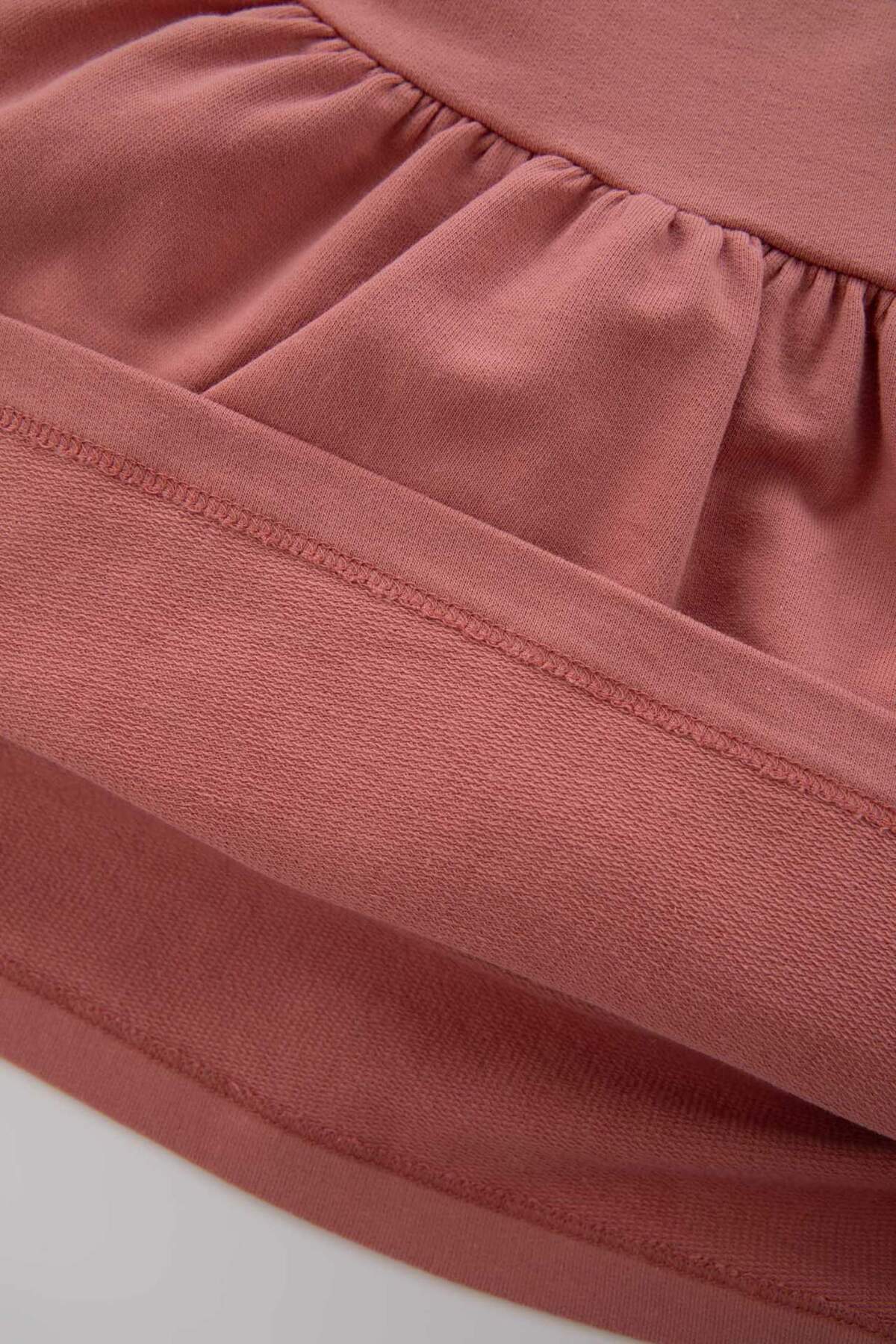 Defacto Kız Bebek Baskılı Uzun Kollu Elbise A6507A523AU fotoğrafı 7 (önizleme)