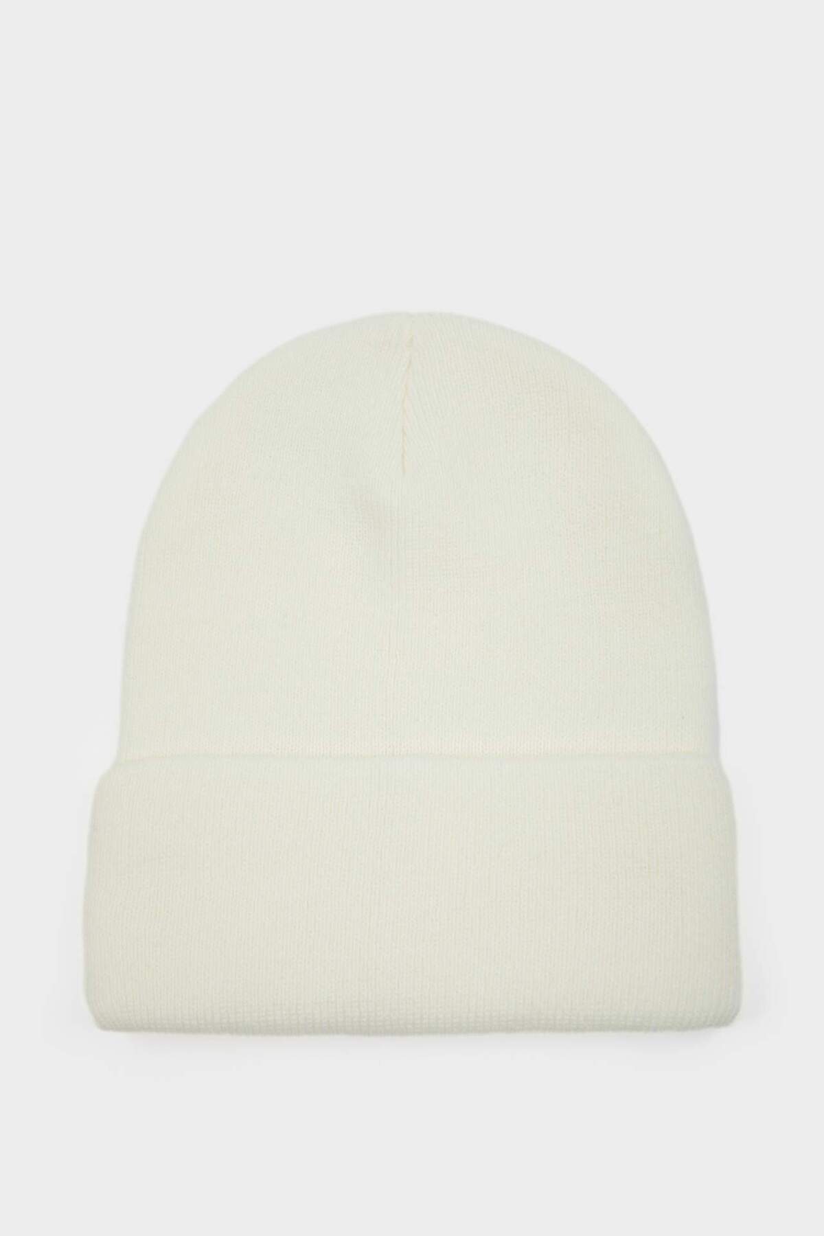 Defacto  Kadın Basic Triko Bere R7545AZ21WN