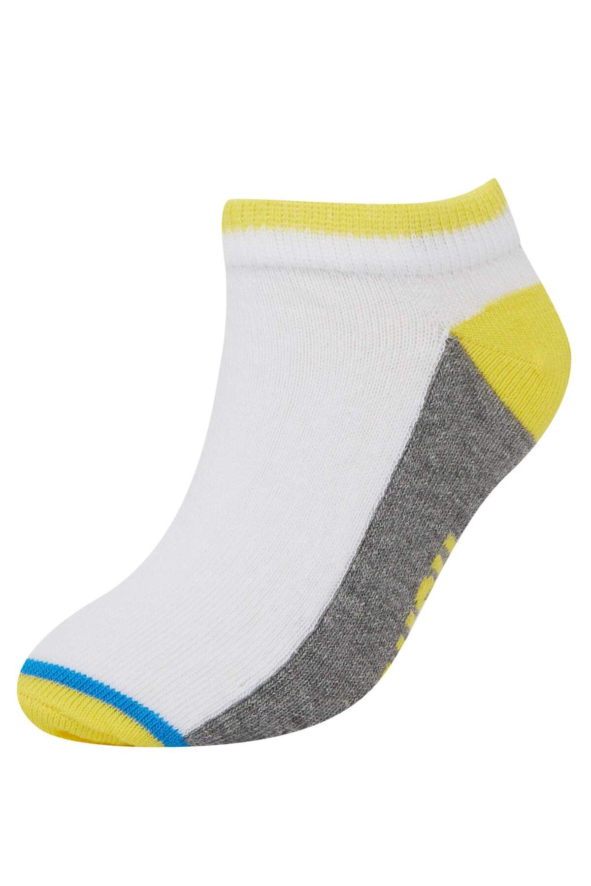 Defacto Desenli 5'li Patik Çorap Erkek Çocuk T7302A6NS fotoğrafı 4 (önizleme)