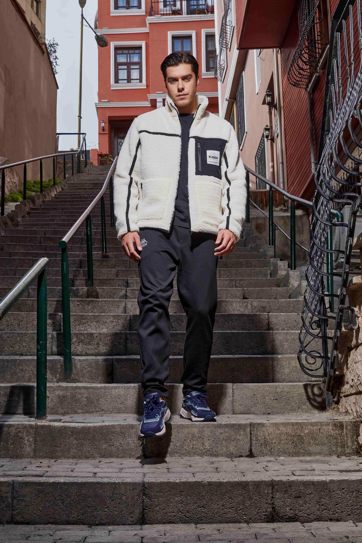 Kappa  Notte Erkek Bej Regular Sherpa Mont - Görsel 3