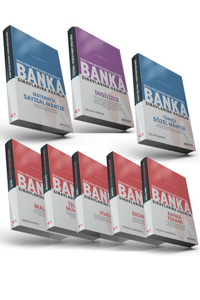 PLATFORMA BANKA SINAVLARINA HAZIRLIK UZMAN & MÜFETTİŞ YARDIMCILIĞI KİTAP SETİ