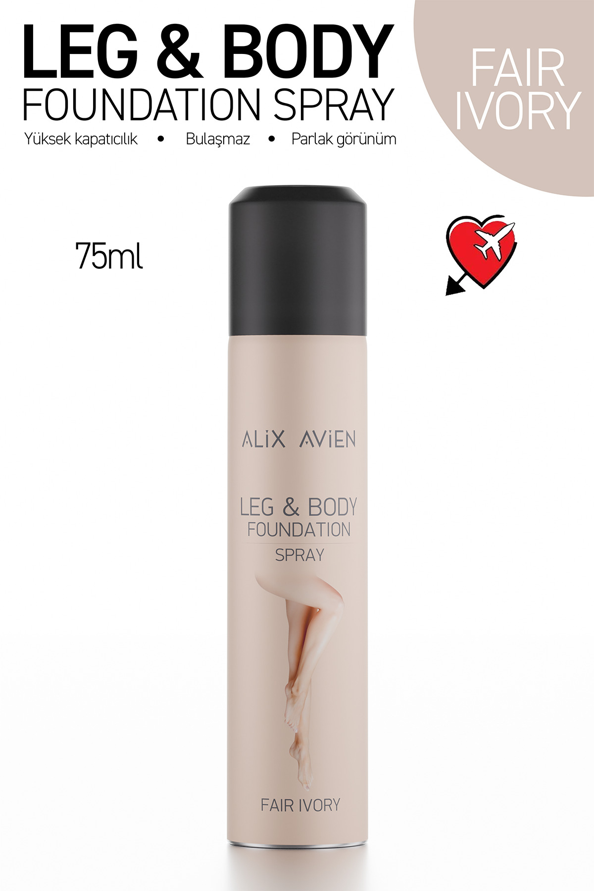 Alix Avien Bacak Fondöteni Fair Ivory Bronzlaştırıcı Etkili Çatlak Ve Görünümü Önleyici Sprey Çorap 75 ml - Fiyatı, Yorumları