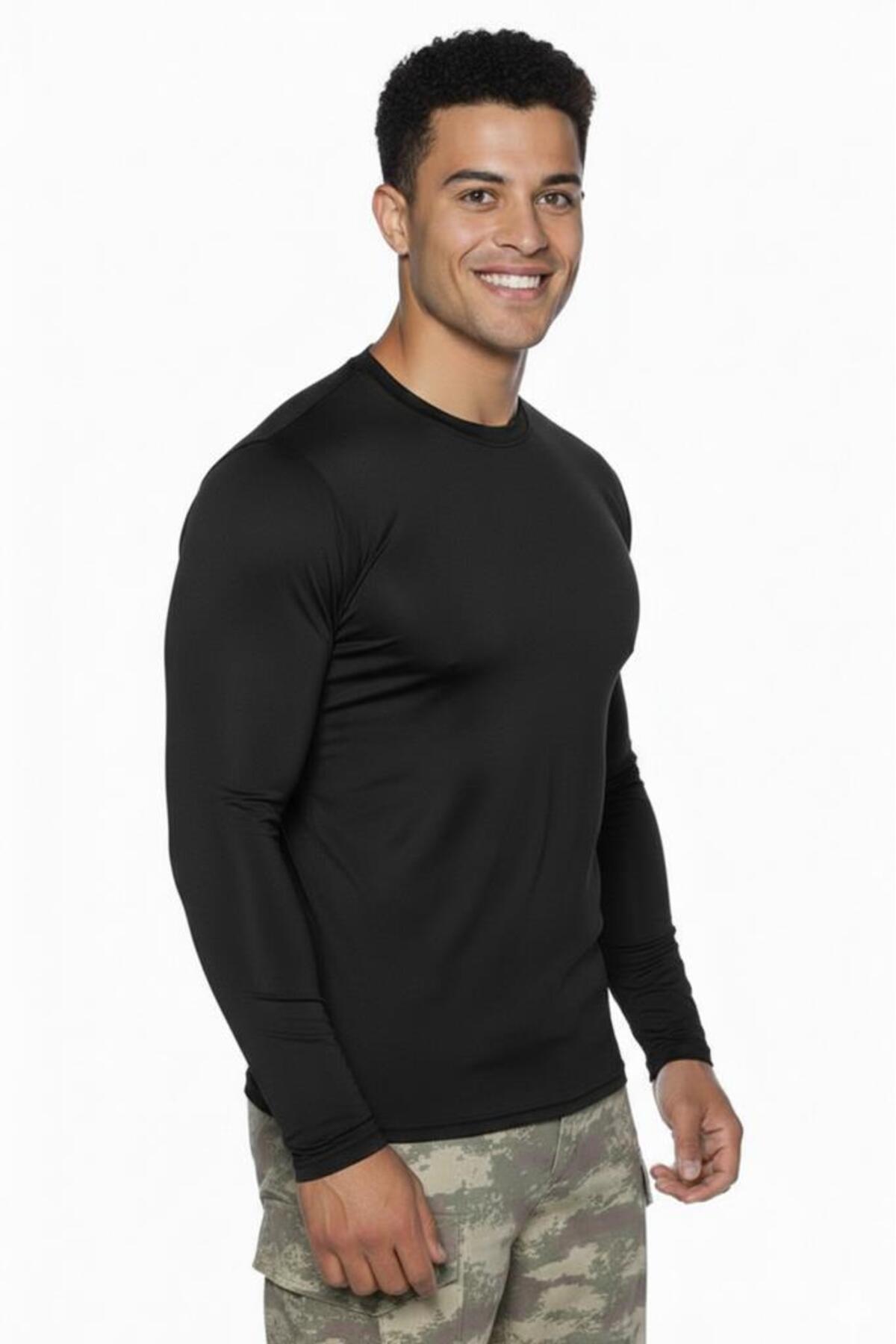 SINGLE SWORD Uzun Kol Microfiber T-Shirt - Tişört görsel 2