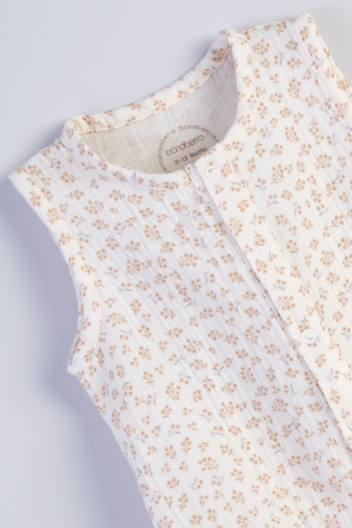 Bondberro Flamlı Müslin %100 Pamuk Bebek ve Çocuk Zıbın fotoğrafı 2 (önizleme)