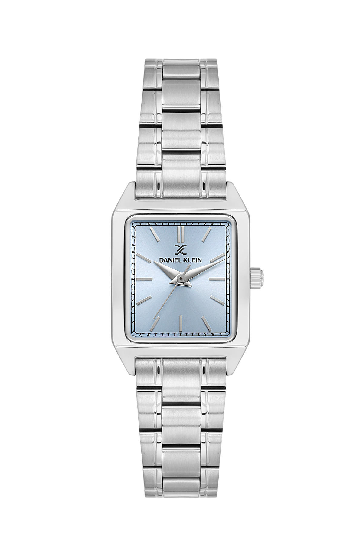 Dkf.2315a New Trend Light Blue Dial Women Wristwatch with Corners