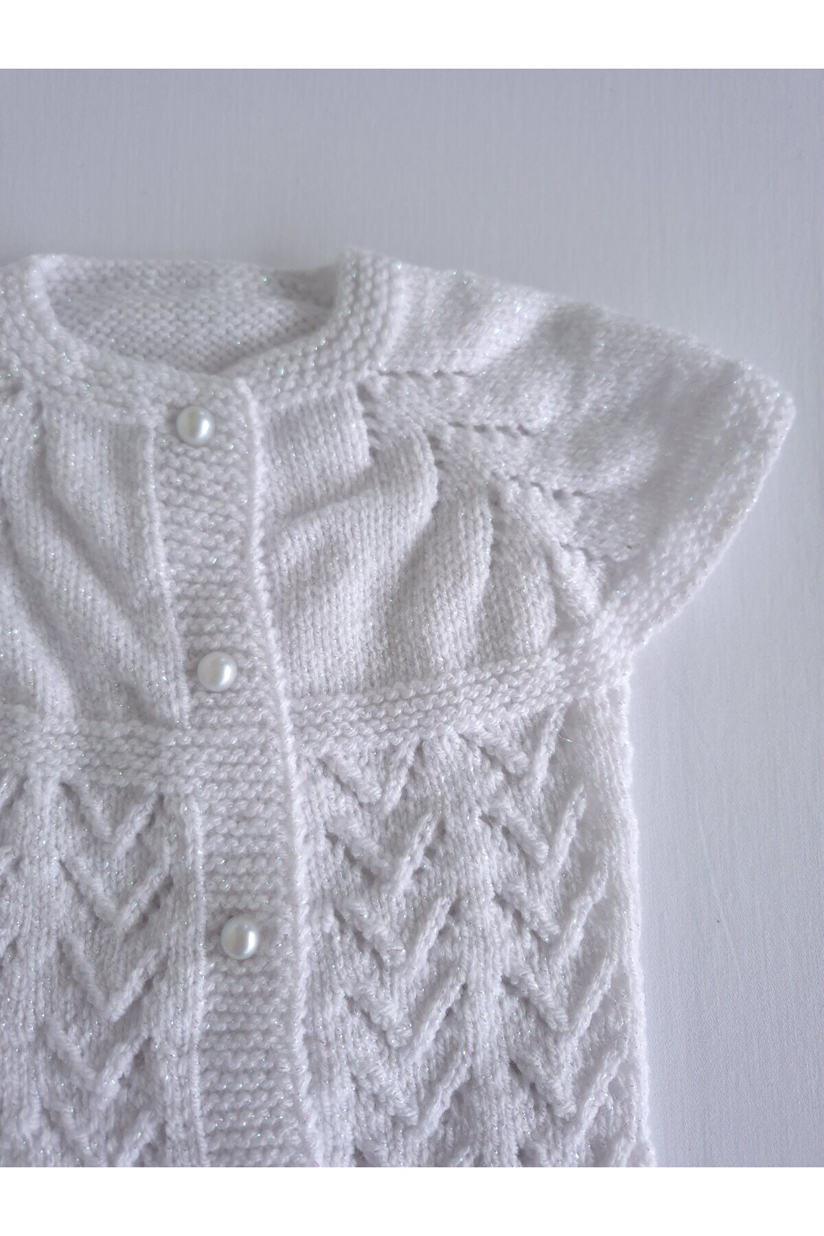 PİNA HEDİYELİK AKSESUAR El Örgüsü Çocuk Yelek fotoğrafı 2 (önizleme)