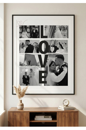 Atelier Baskı Sevgiliye Özel Tasarımlı Hatıra Tablosu - Kişiye Özel Fotoğrafl...