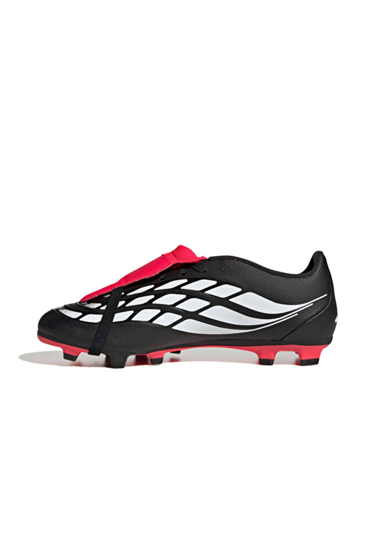 adidas Predator Club Ft Fg Erkek Çim Zemin Kramponu JR3330 Siyah görsel 2