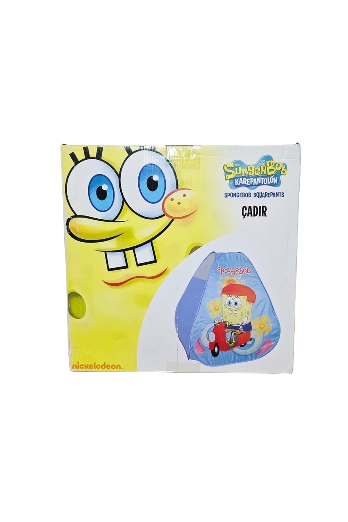 direkstoktan Sünger Bob Temalı Çocuk Oyun Çadırı - SpongeBob Kids Playhouse & Activity Tent fotoğrafı 3 (önizleme)