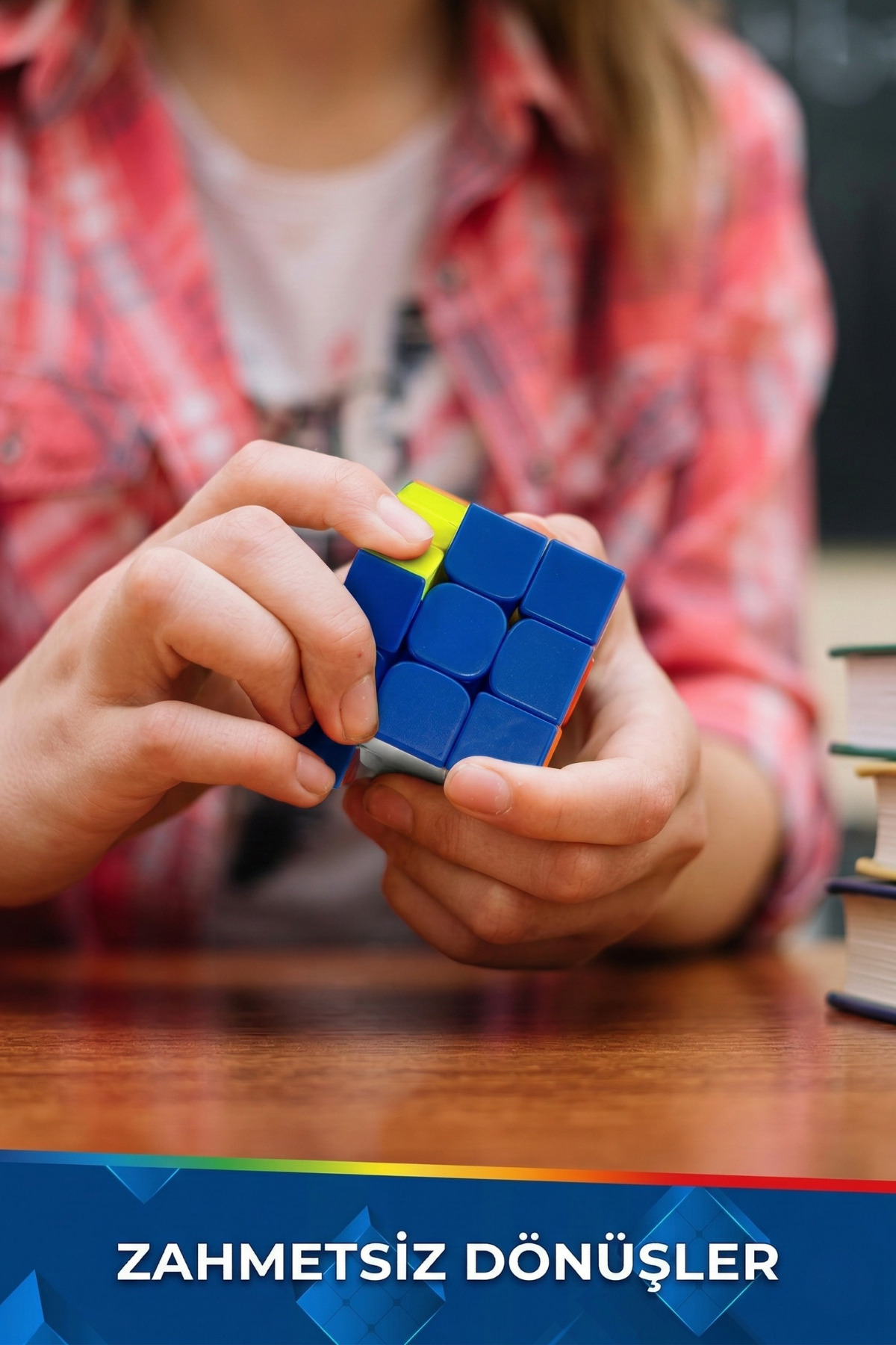 TUENGİ STORE NexCube 3x3 Profesyonel Hız Küpü - Rekor Kıran Stickerless Zeka Küpü Rubik Küp fotoğrafı 6 (önizleme)