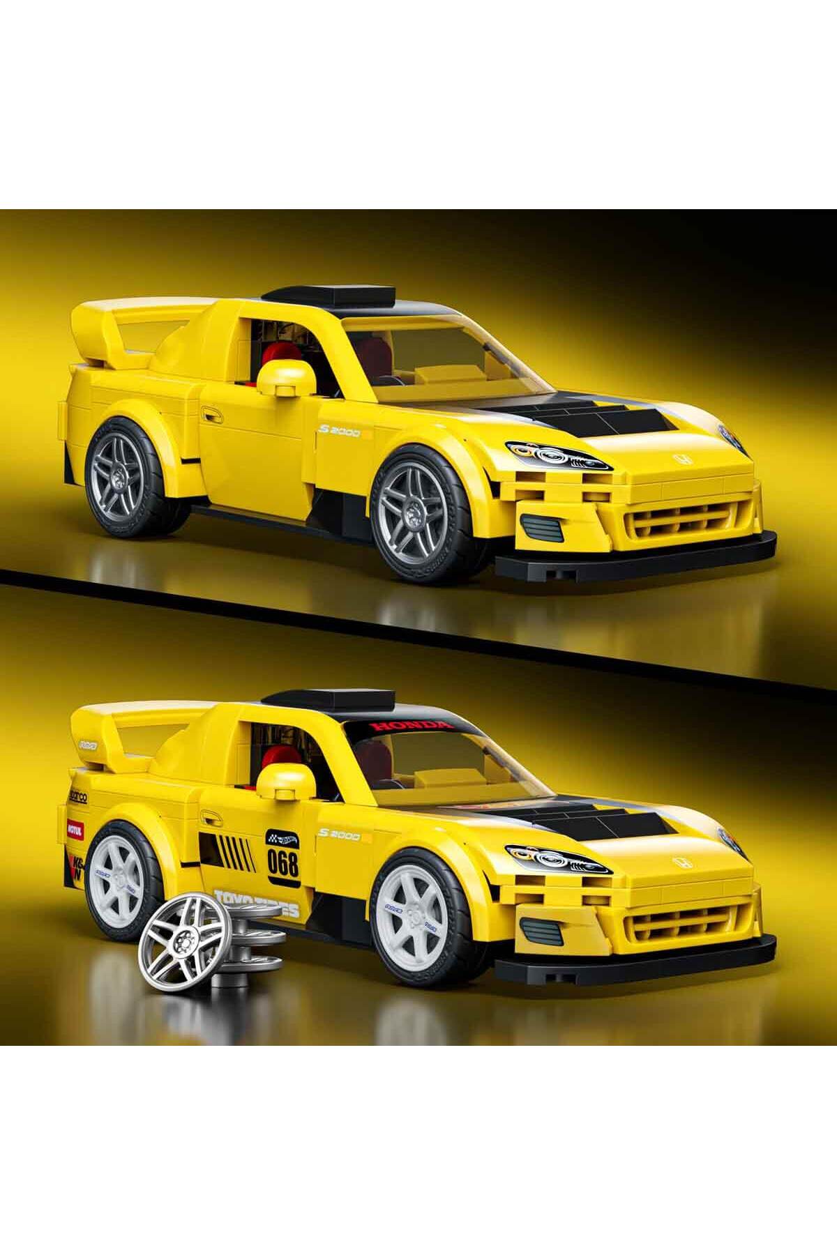 HOT WHEELS Speed Serisi ‘07 Honda S2000 Araba Yapım Seti 257 Parça JFR88 fotoğrafı 5 (önizleme)