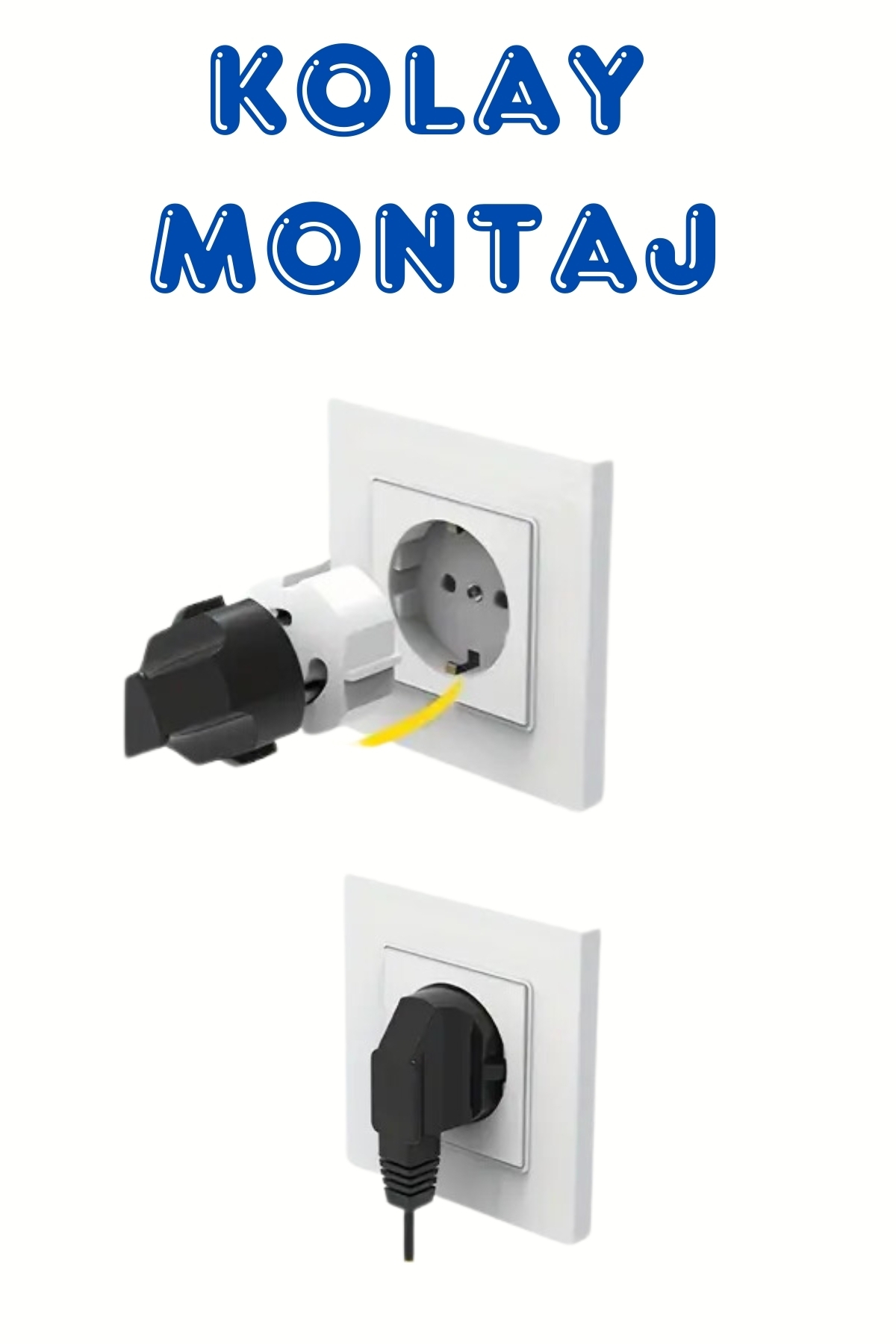 MasterCar 12 Adet Bebek Güvenlik Priz Koruyucusu, Elektrik Prizleri Koruması, Priz Çocuk Güvenliği fotoğrafı 7 (önizleme)