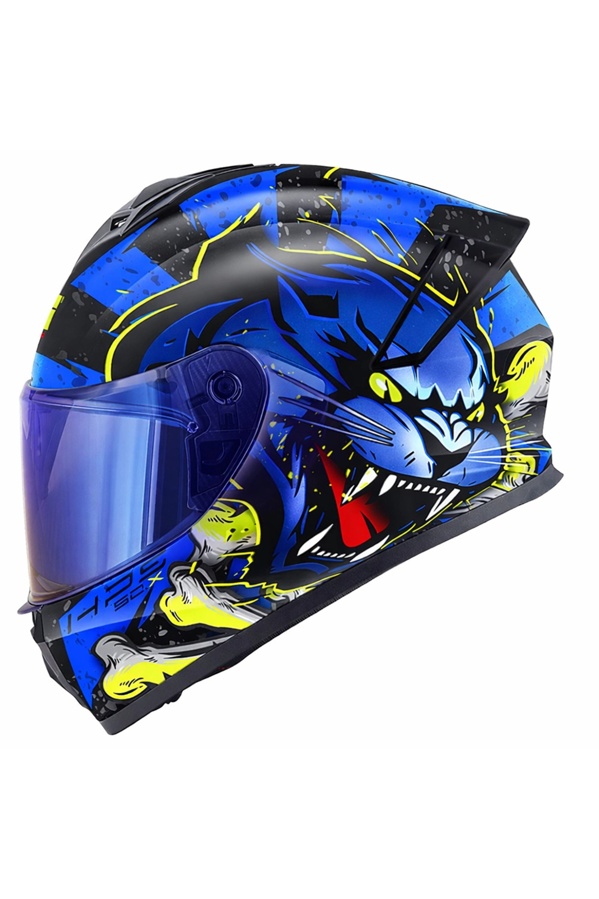 Givi 50.X WILD MAT SİYAH-MAVİ KASK (MAVİ VİZÖR) - Fiyatı, Yorumları