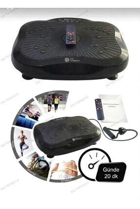 sgeteknoloji SGE TEKNOLOJİ SİYAH YÜKSEK TİTREŞİMLİ PROGRAMLI KUMANDALI EGZERS...