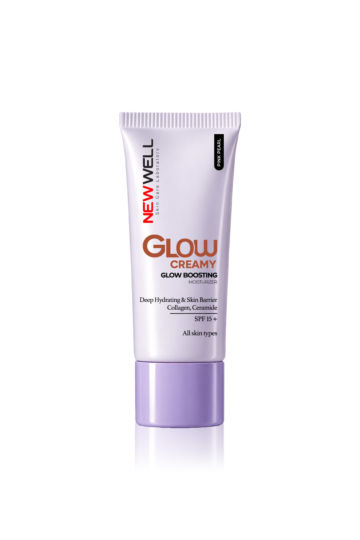 کرم مرطوب کننده و روشن کننده صورت Glow Boosting SPF 15+ Pink Pearl 01، 30 میلی لیتر — سفید 8680923360409 — تصویر 5 از 5
