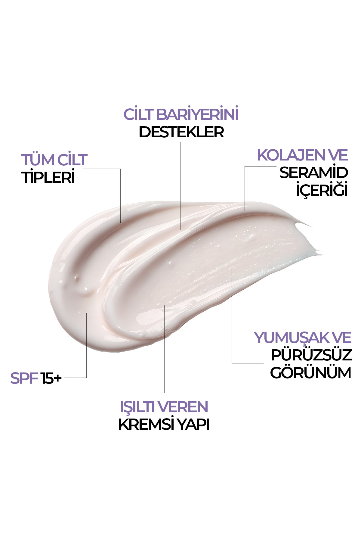کرم مرطوب کننده و روشن کننده صورت Glow Boosting SPF 15+ Pink Pearl 01، 30 میلی لیتر — سفید 8680923360409 — تصویر 4 از 5