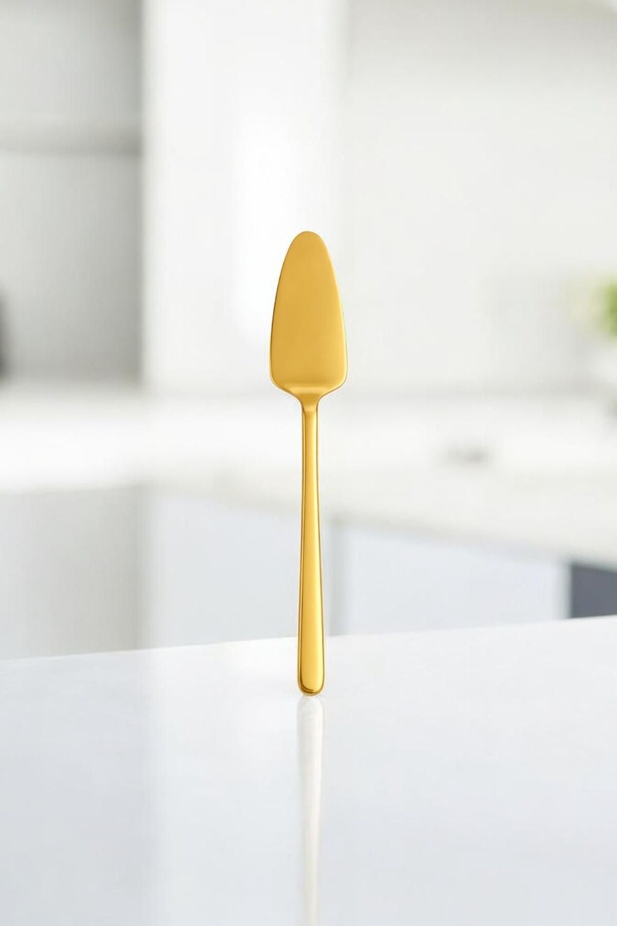 Paslanmaz Çelik Gold Spatula | Mutfak Servis Spatulası