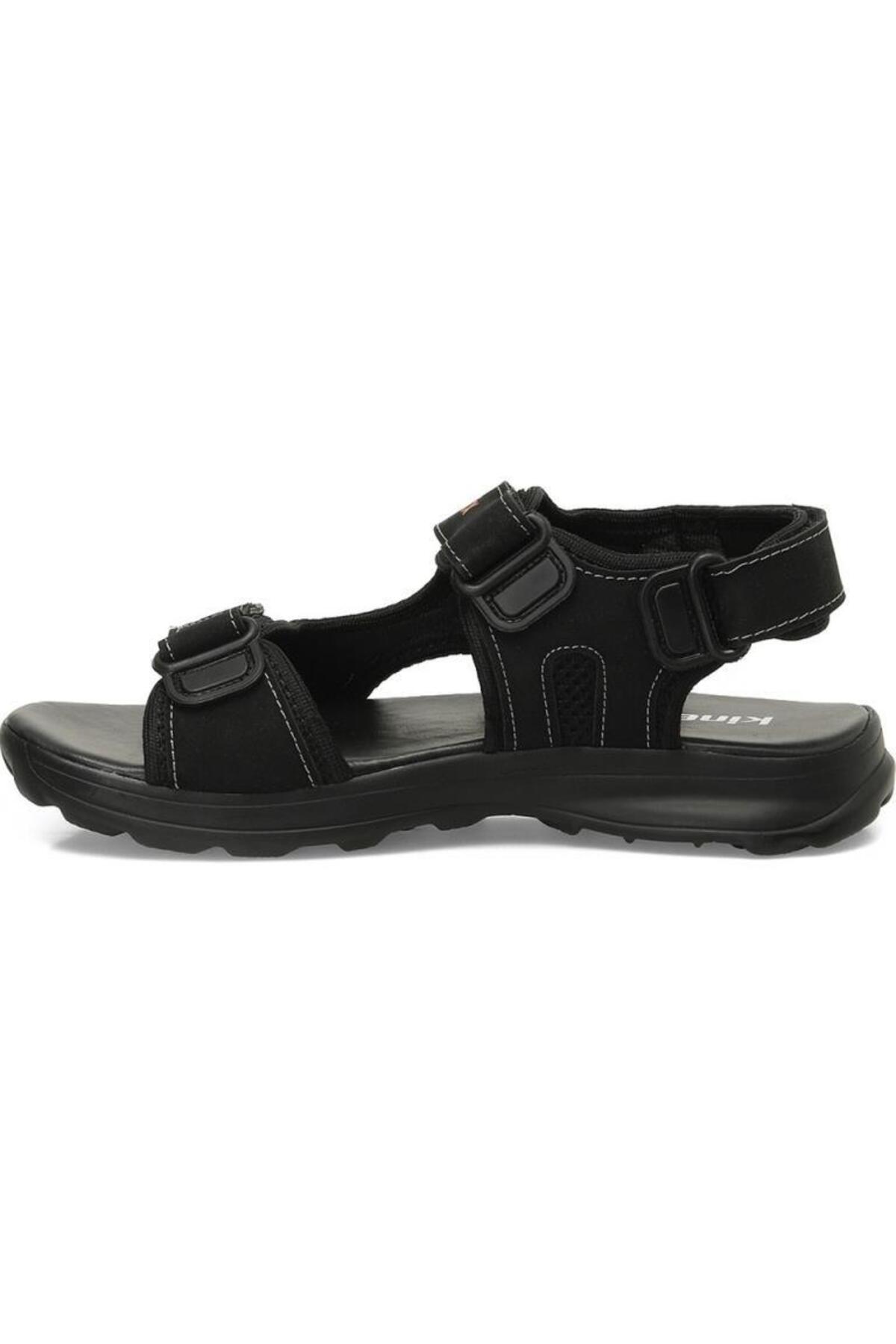 Kinetix Mendez 5FX Siyah Turuncu Anatomik Spor Sandalet görsel 4