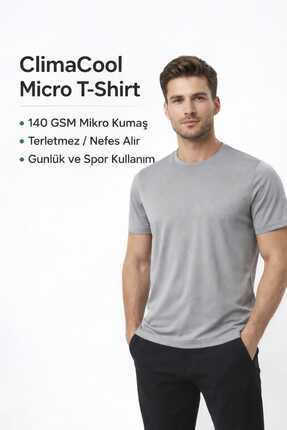 Nakış Sanatı Unisex ClimaCool Mikro Kumaş T-Shirt 140 GSM Nefes Alabilir Spor...