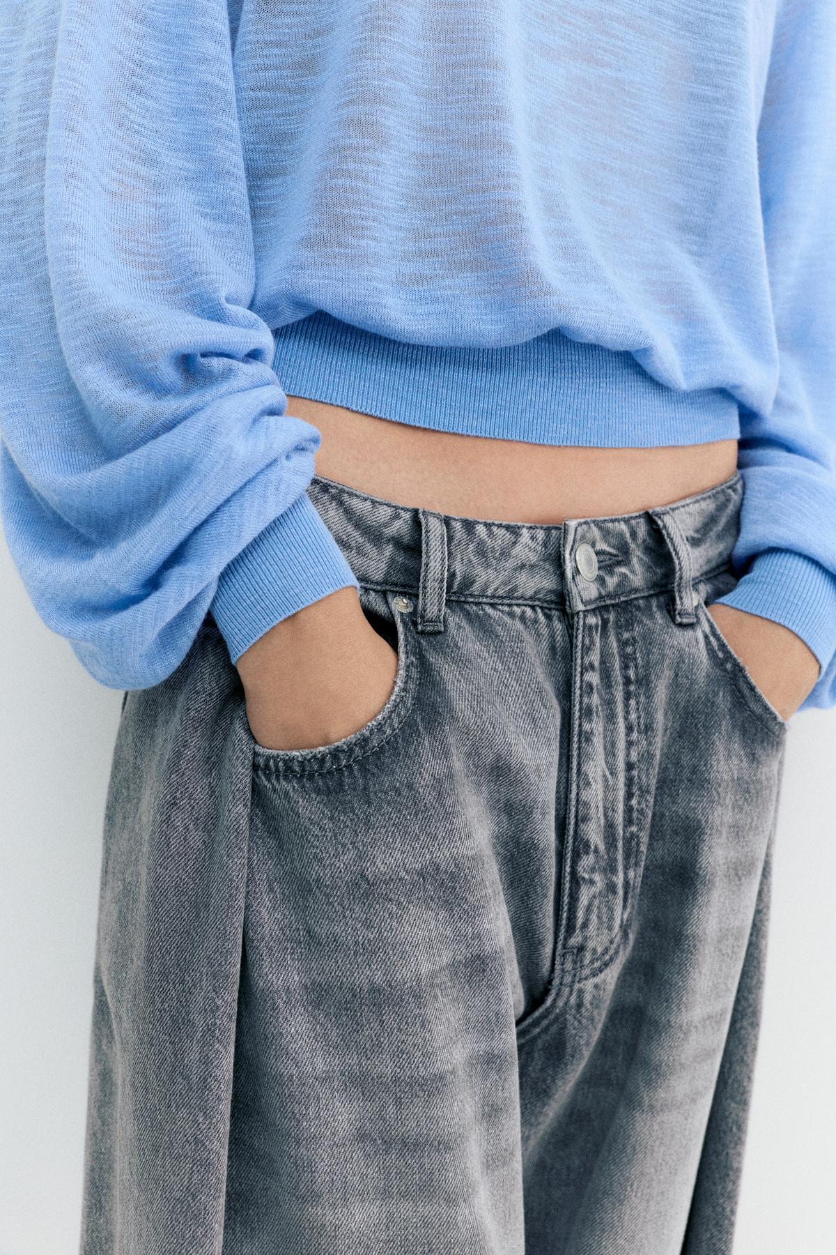 Pull & Bear  Hafif örgü kazak - Görsel 5