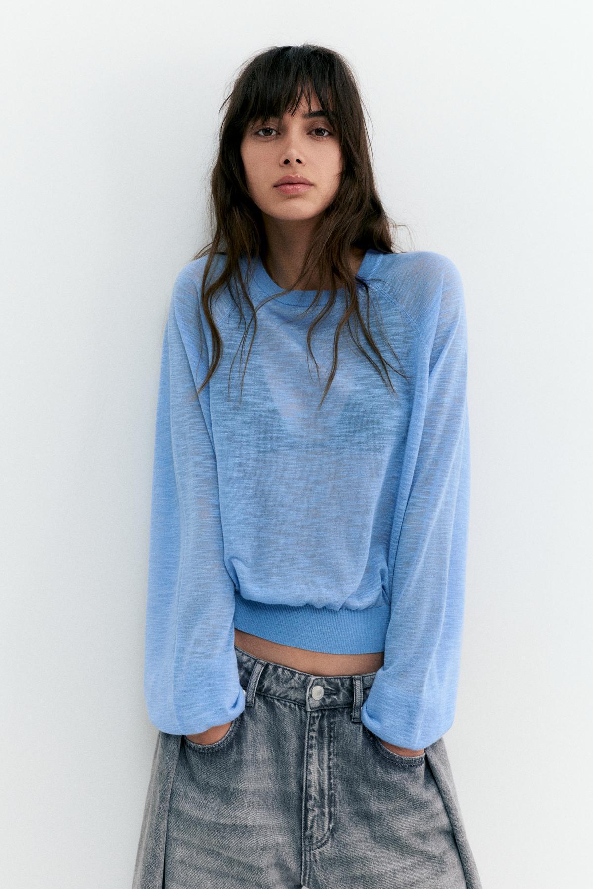 Pull & Bear  Hafif örgü kazak - Görsel 2