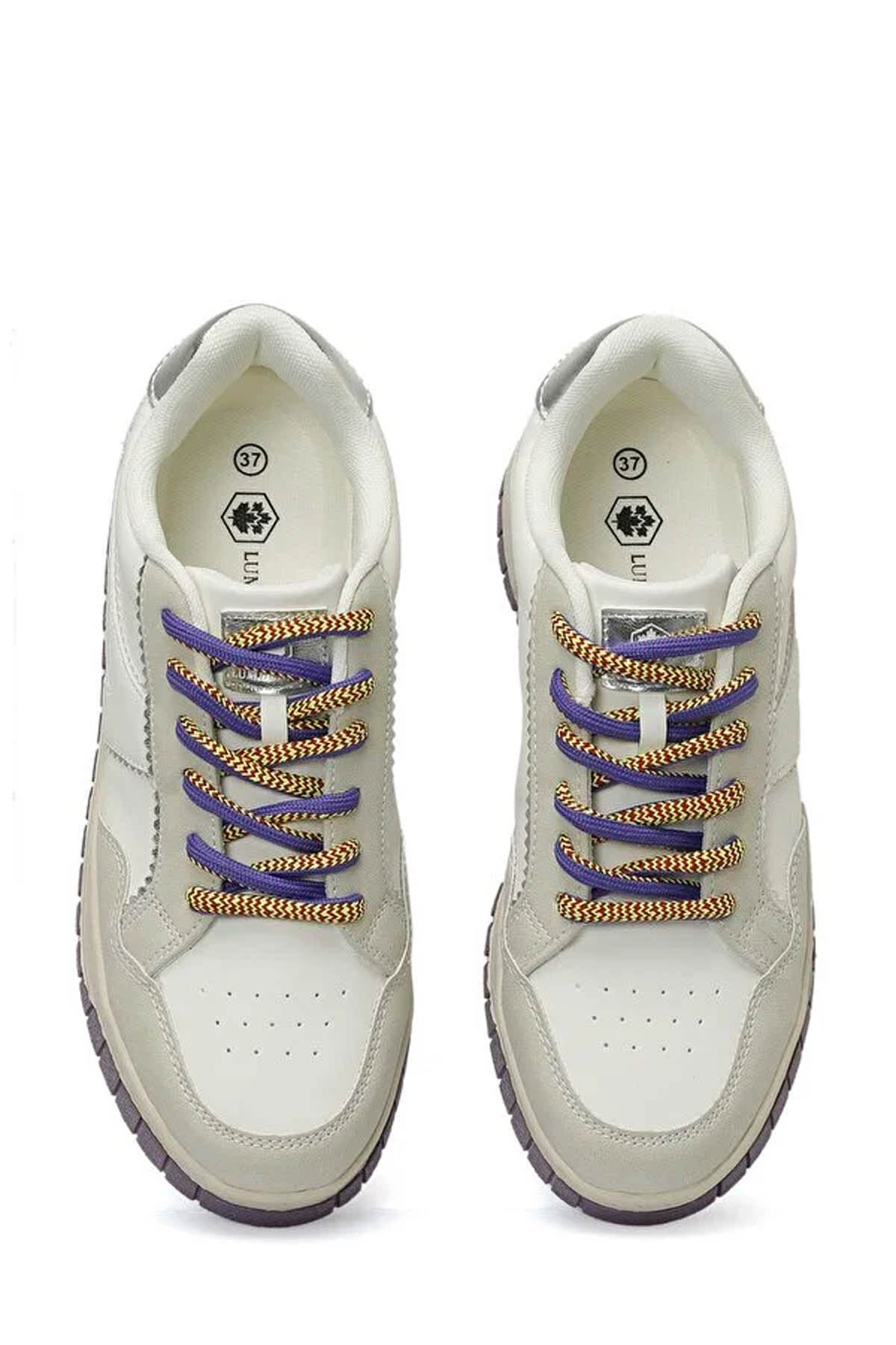 Lumberjack Brooklyn 6Fx Kırık Beyaz Kadın Sneaker A102203012