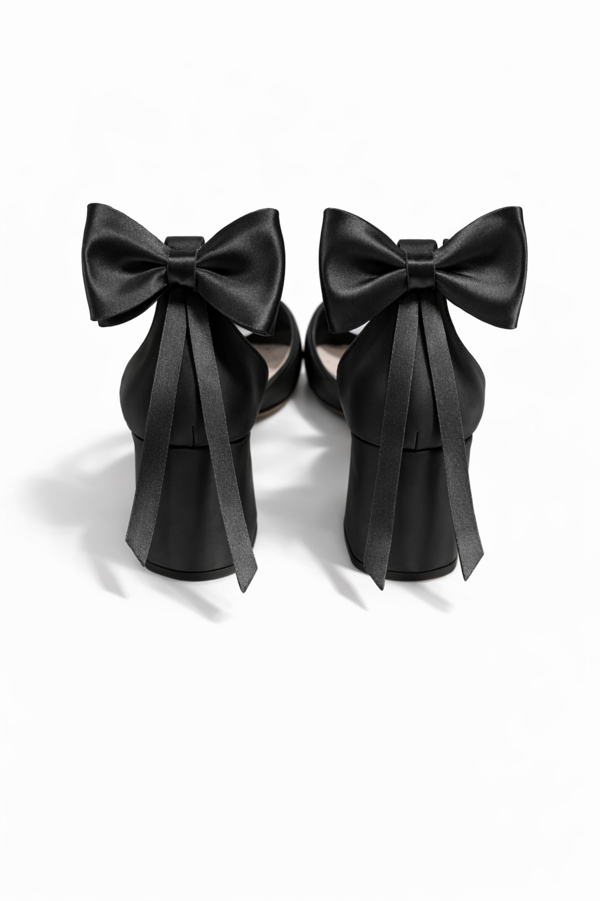 CRAFT MODA  Fiyonklu Bilekten Bantlı İnce Topuklu Stiletto Kadın Ayakkabı - Görsel 2