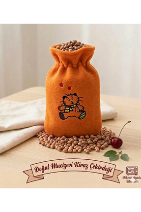 toysme Doğal Kiraz Çekirdeği -Yıkanabilir kılıf- Mikrodalgada Isıtılabilir