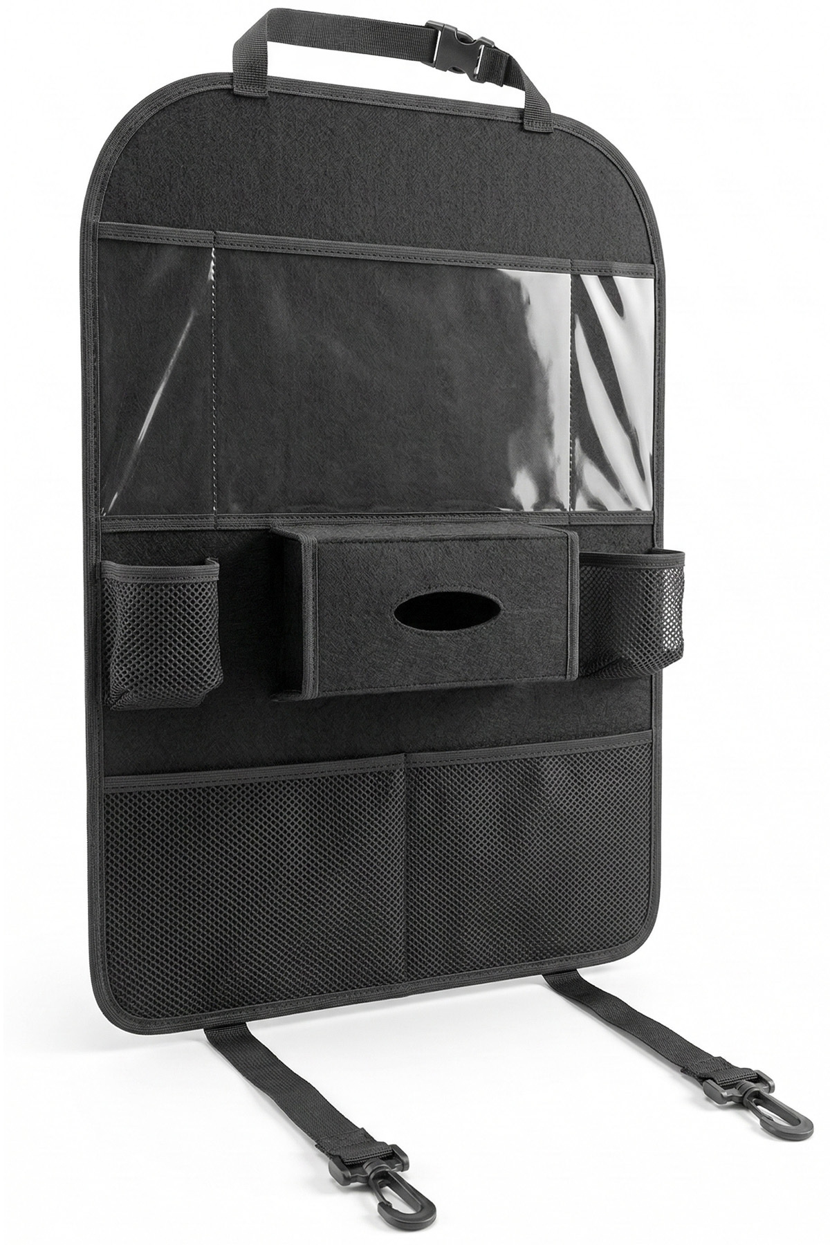 Arnee Araç İçi Koltuk Arkası Organizer Koruyucu Kılıf Eşya Düzenleyici Tablet Tutucu Organizer fotoğrafı 5 (önizleme)