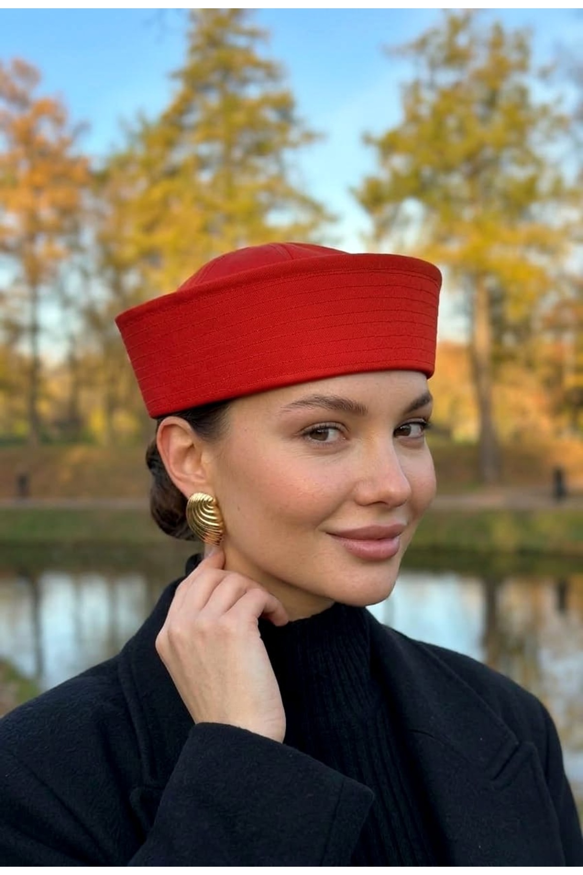 LAGRANZE Kadın Denizci Şapkası (Sailor Cap) görsel 2