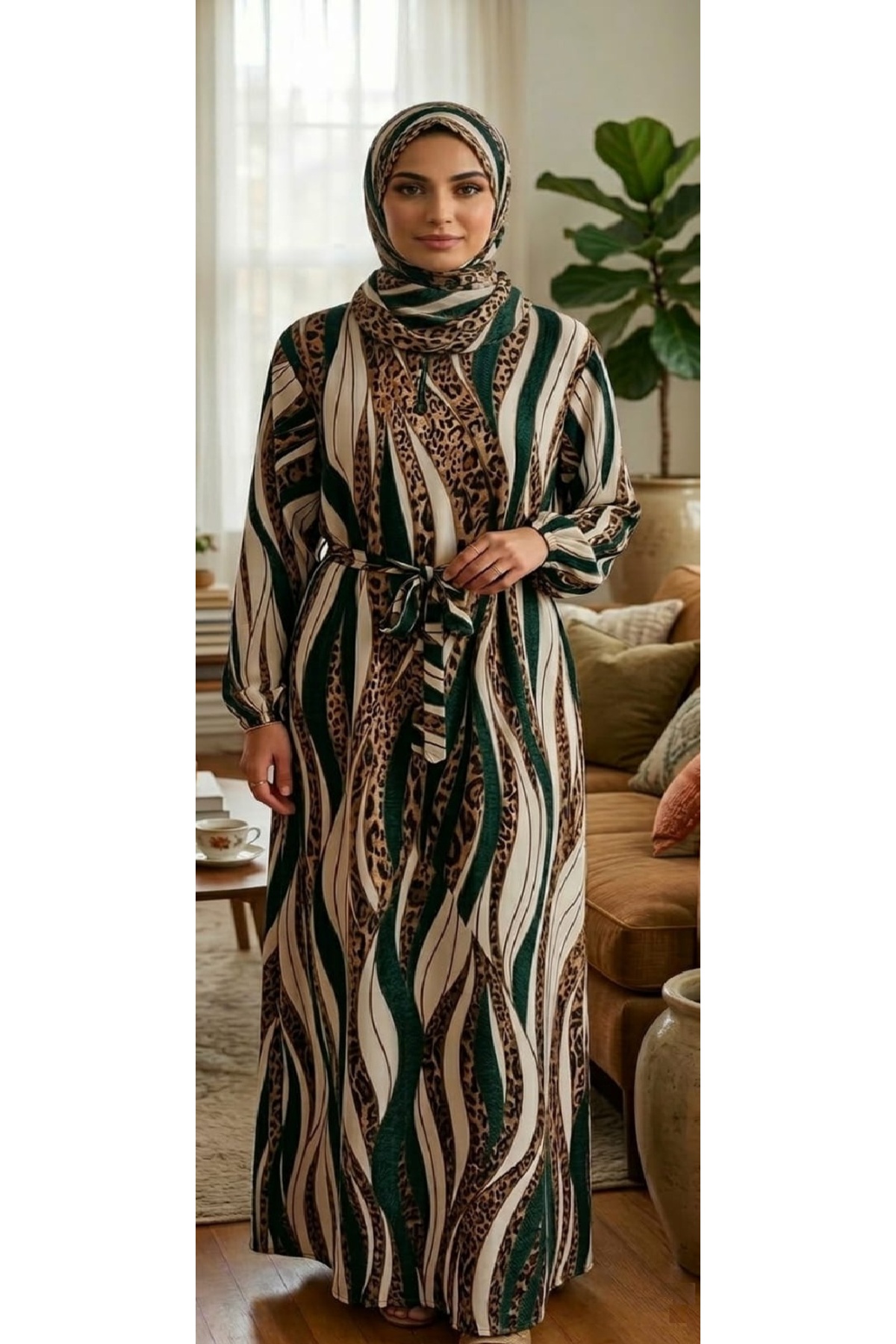 اسدال صلاة نسائي واسع ومريح لاداء الصلاة